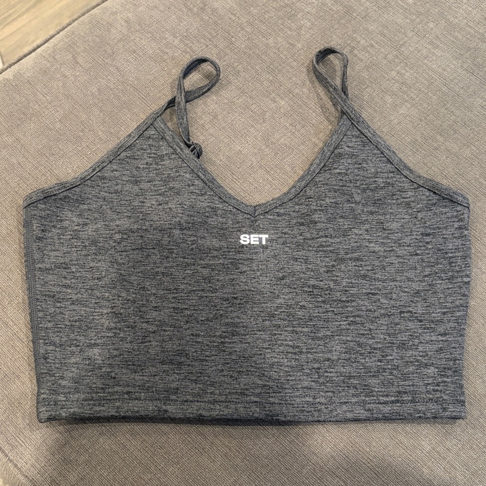 Set Active Formcloud Cloud Rep Bra - Gray - New!!… - image 3